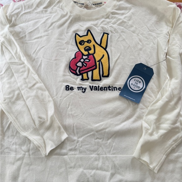 Life Is Good "Be My Valentine"
Sweater NWT M - Picture 2 of 8